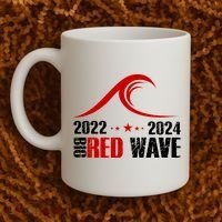 Big Red Wave Pro Republican 2024 Coffee Mug thumb 2