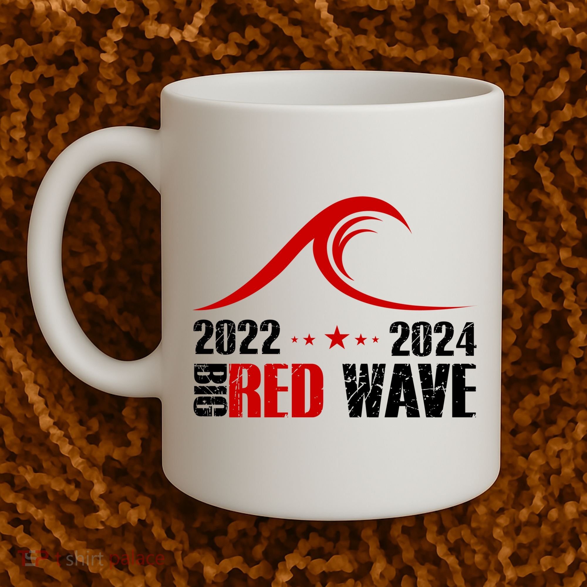 Big Red Wave Pro Republican 2024 Coffee Mug