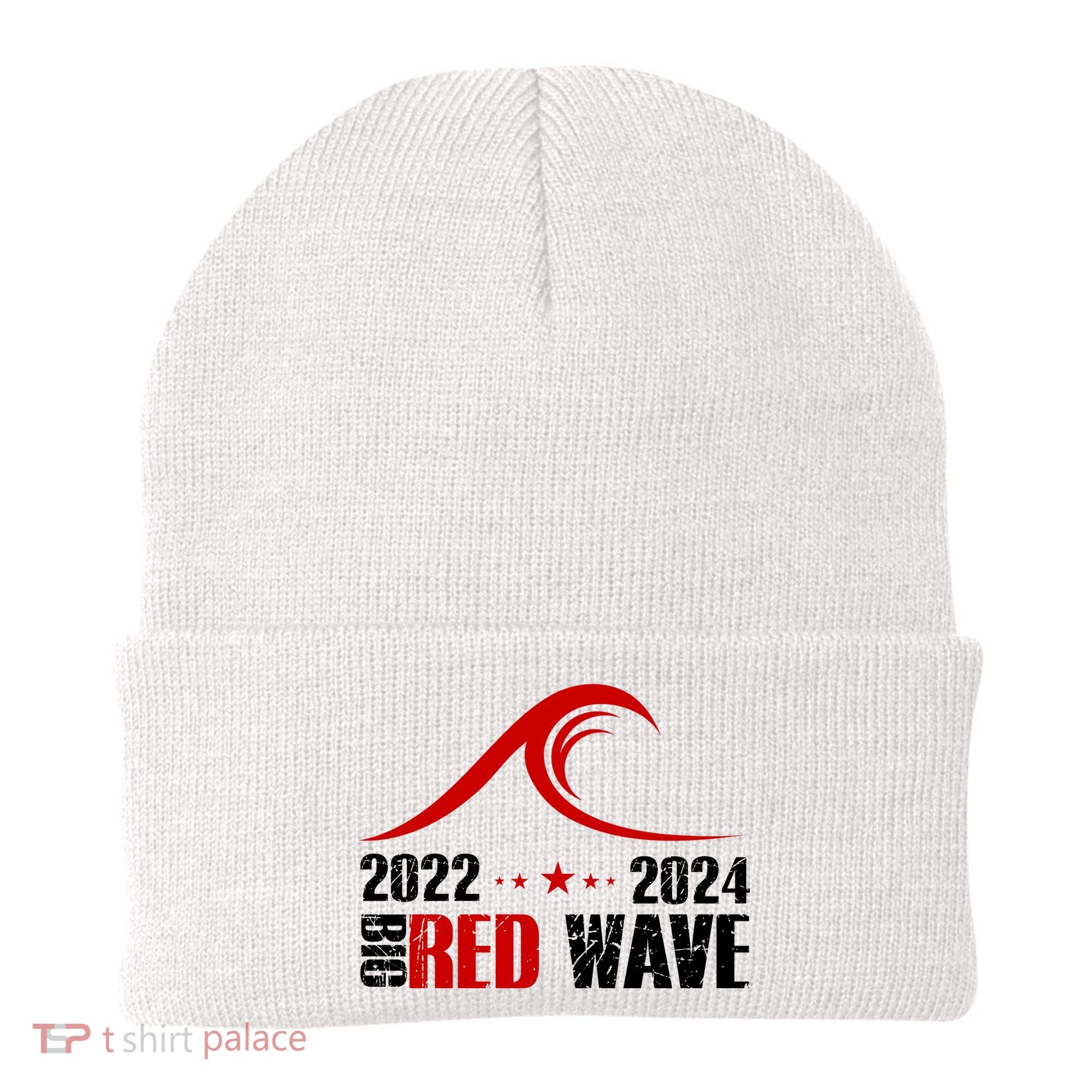 Big Red Wave Pro Republican 2024 Beanie