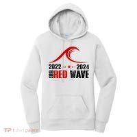 Big Red Wave Pro Republican 2024 Women's Hoodie thumb 0