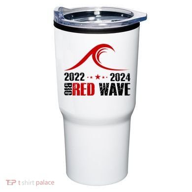 Big Red Wave Pro Republican 2024 Tumbler