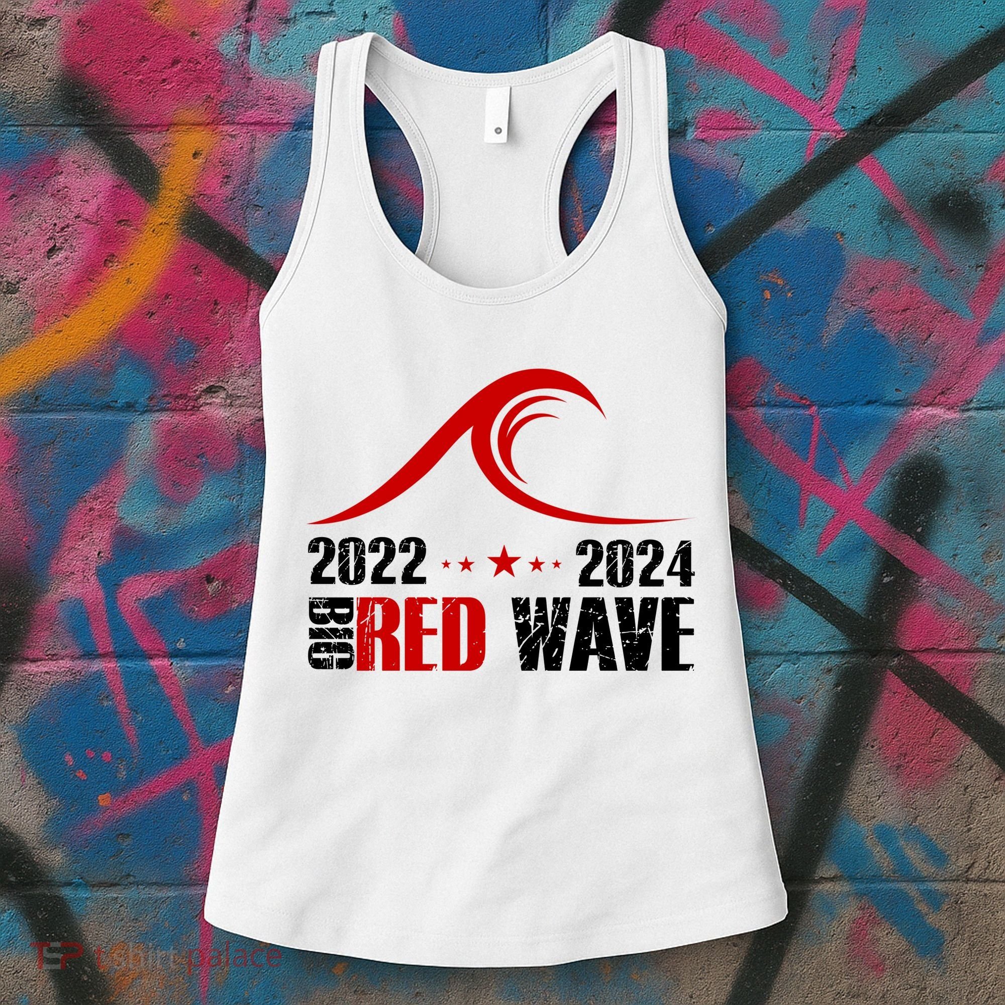Big Red Wave Pro Republican 2024 Women's Tank Top