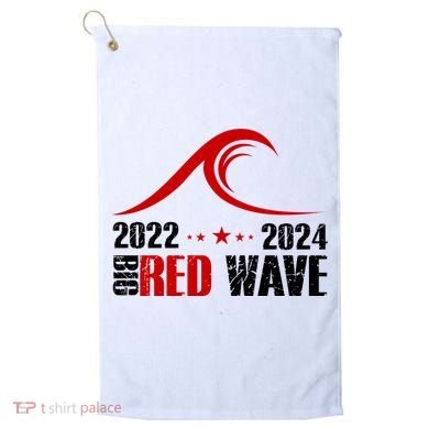 Big Red Wave Pro Republican 2024 Golf Towel