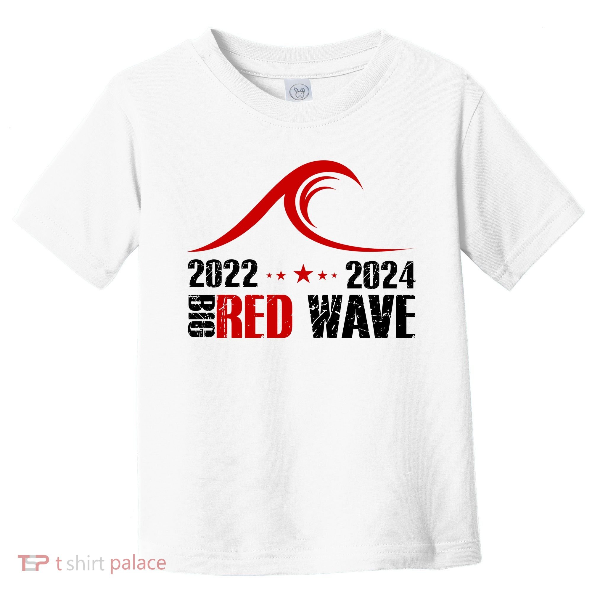 Big Red Wave Pro Republican 2024 Toddler T-Shirt
