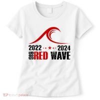 Big Red Wave Pro Republican 2024 Women's T-Shirt thumb 0