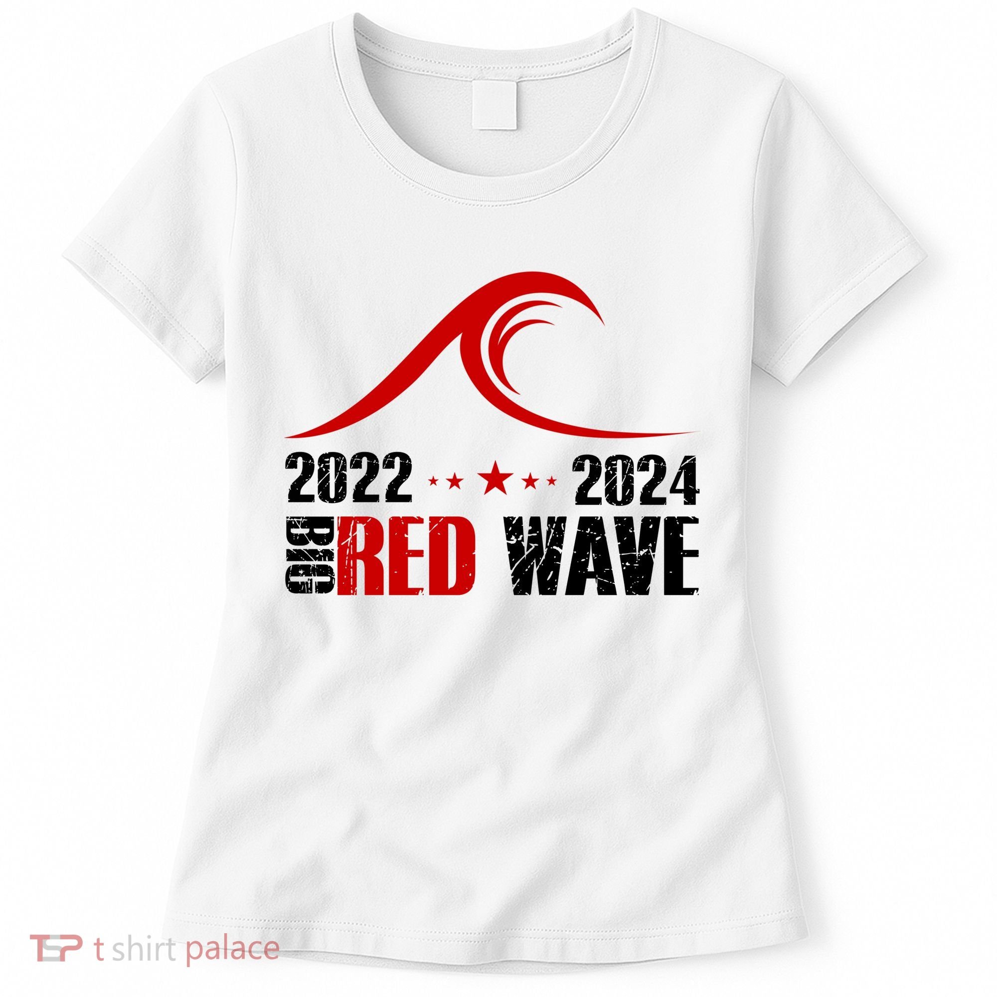 Big Red Wave Pro Republican 2024 Women's T-Shirt