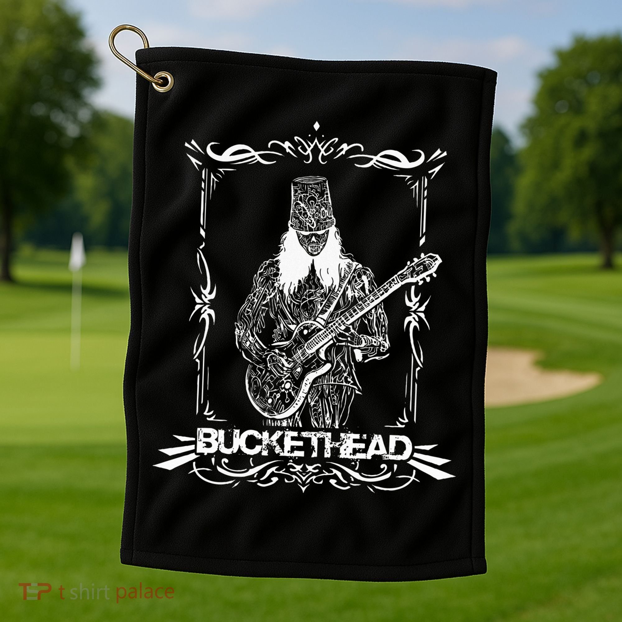 Buckethead Robot X Ray Bucketheadland Pikes Bucketbot Golf Towel