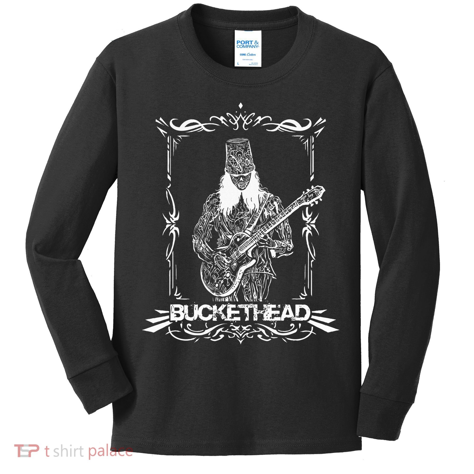 Buckethead Robot X Ray Bucketheadland Pikes Bucketbot Kids Long Sleeve Shirt