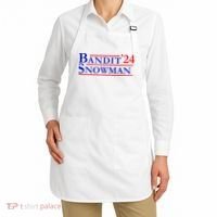 Bandit Snowman 24 Retro Election Style Funny 2024 Bandit Apron thumb 2