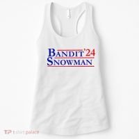 Bandit Snowman 24 Retro Election Style Funny 2024 Bandit Women's Tank Top thumb 0