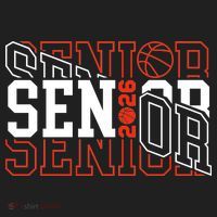Basketball Senior 2026 Graduate Graduation Women's Sweatshirt thumb 2