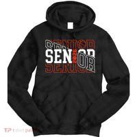 Basketball Senior 2026 Graduate Graduation Tie Dye Hoodie thumb 0