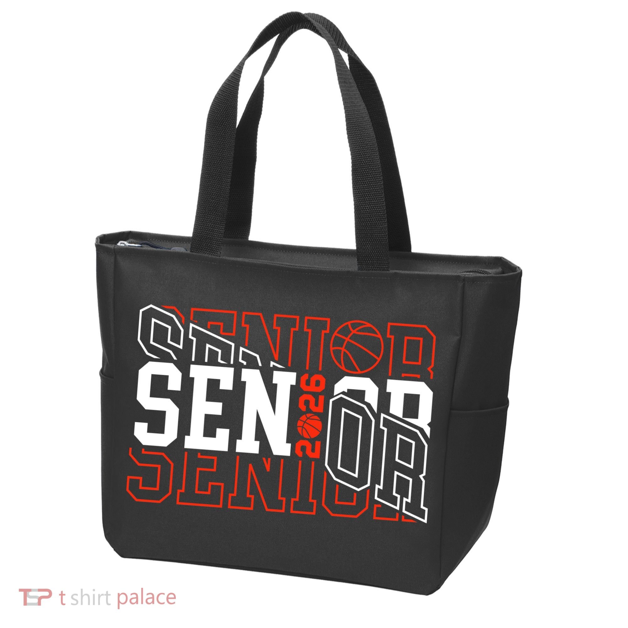 Basketball Senior 2026 Graduate Graduation Tote Bag