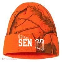 Basketball Senior 2026 Graduate Graduation Kati Licensed 12" Camo Cuffed Beanie thumb 0