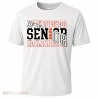 Basketball Senior 2026 Graduate Graduation Cooling Performance Crew T-Shirt thumb 0