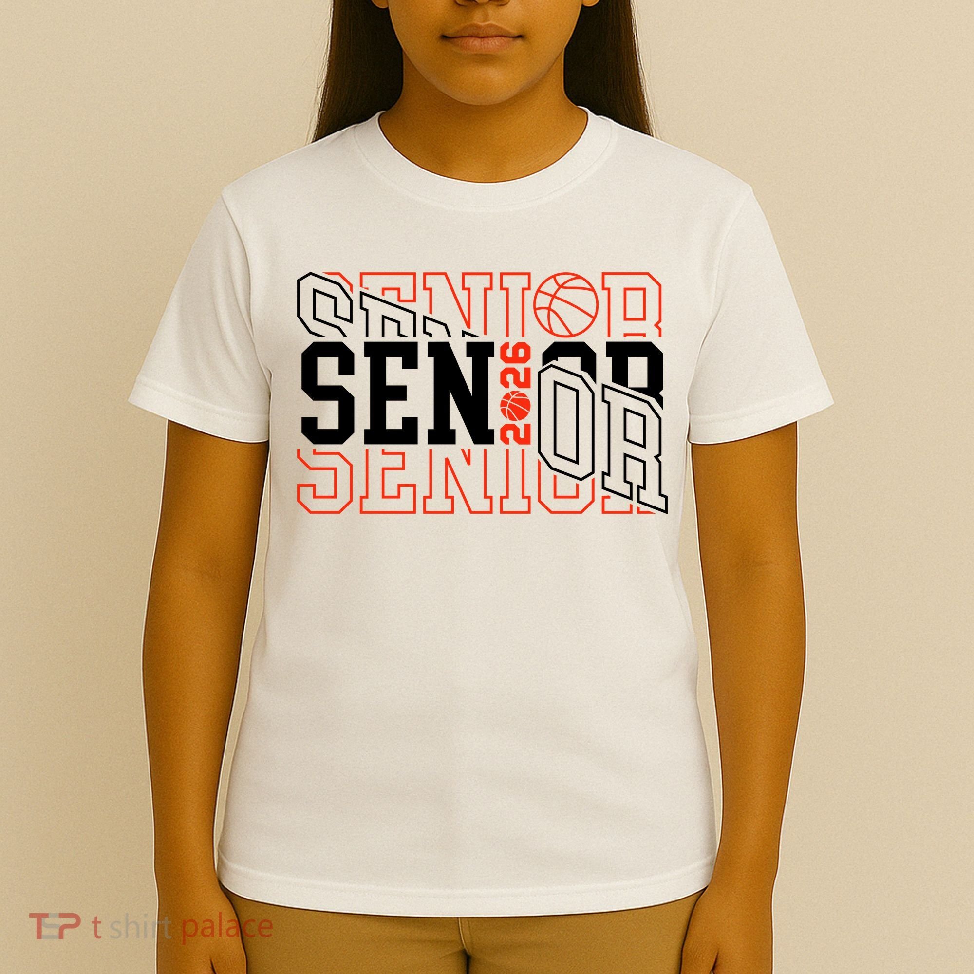 Basketball Senior 2026 Graduate Graduation T-Shirt