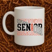 Basketball Senior 2026 Graduate Graduation Coffee Mug thumb 2