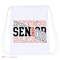 Basketball Senior 2026 Graduate Graduation Drawstring Bag thumb 0