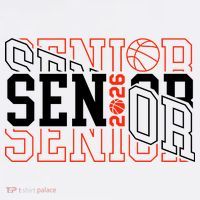 Basketball Senior 2026 Graduate Graduation Mousepad thumb 1