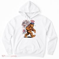 Bigfoot Sasquatch 4th Of July Fireworks Hoodie thumb 0