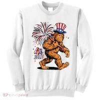 Bigfoot Sasquatch 4th Of July Fireworks Sweatshirt thumb 0