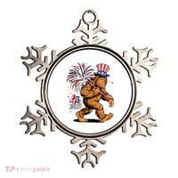 Bigfoot Sasquatch 4th Of July Fireworks Ornament thumb 0