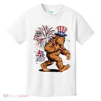 Bigfoot Sasquatch 4th Of July Fireworks Kids T-Shirt thumb 0