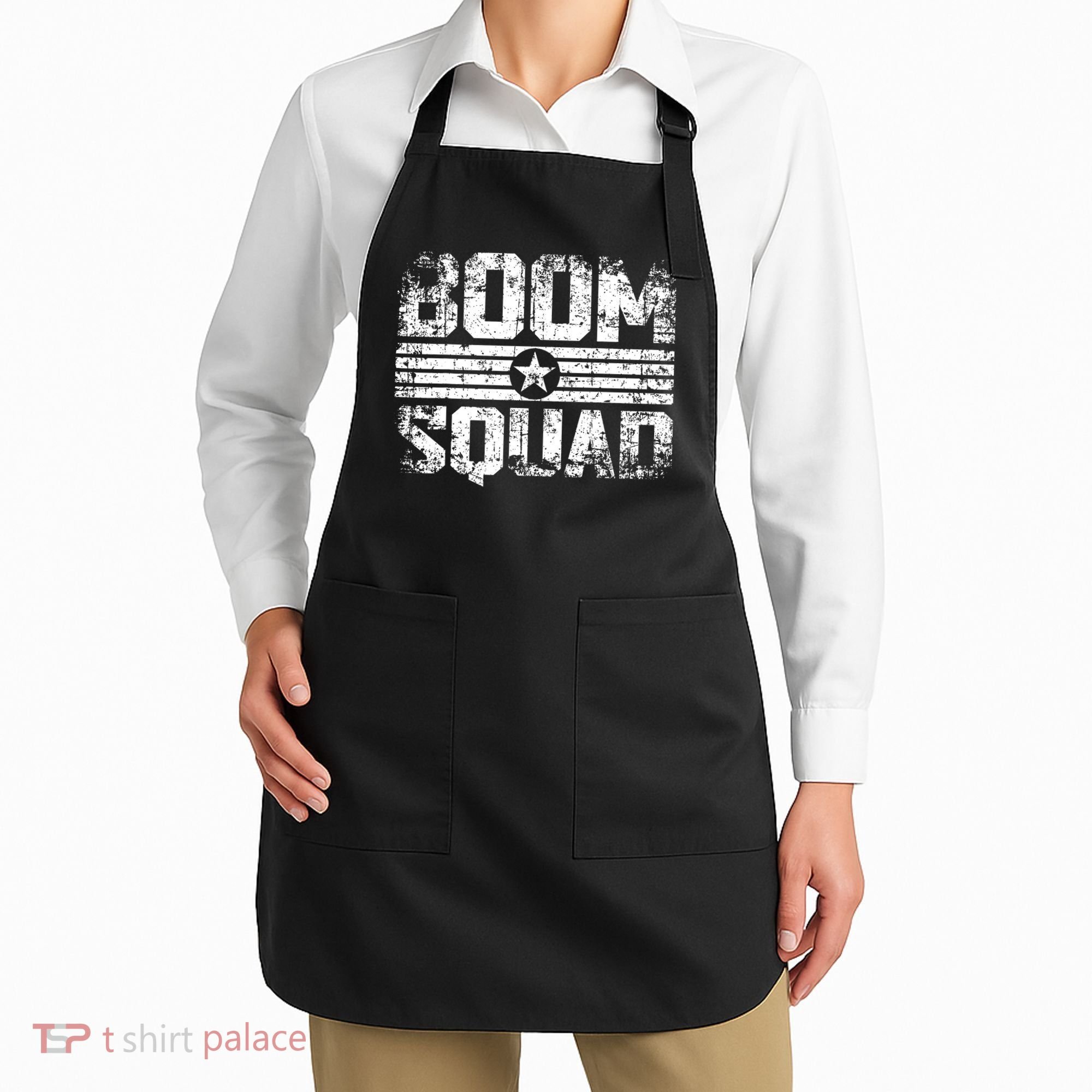 Boom Squad 4th of July Firework Apron