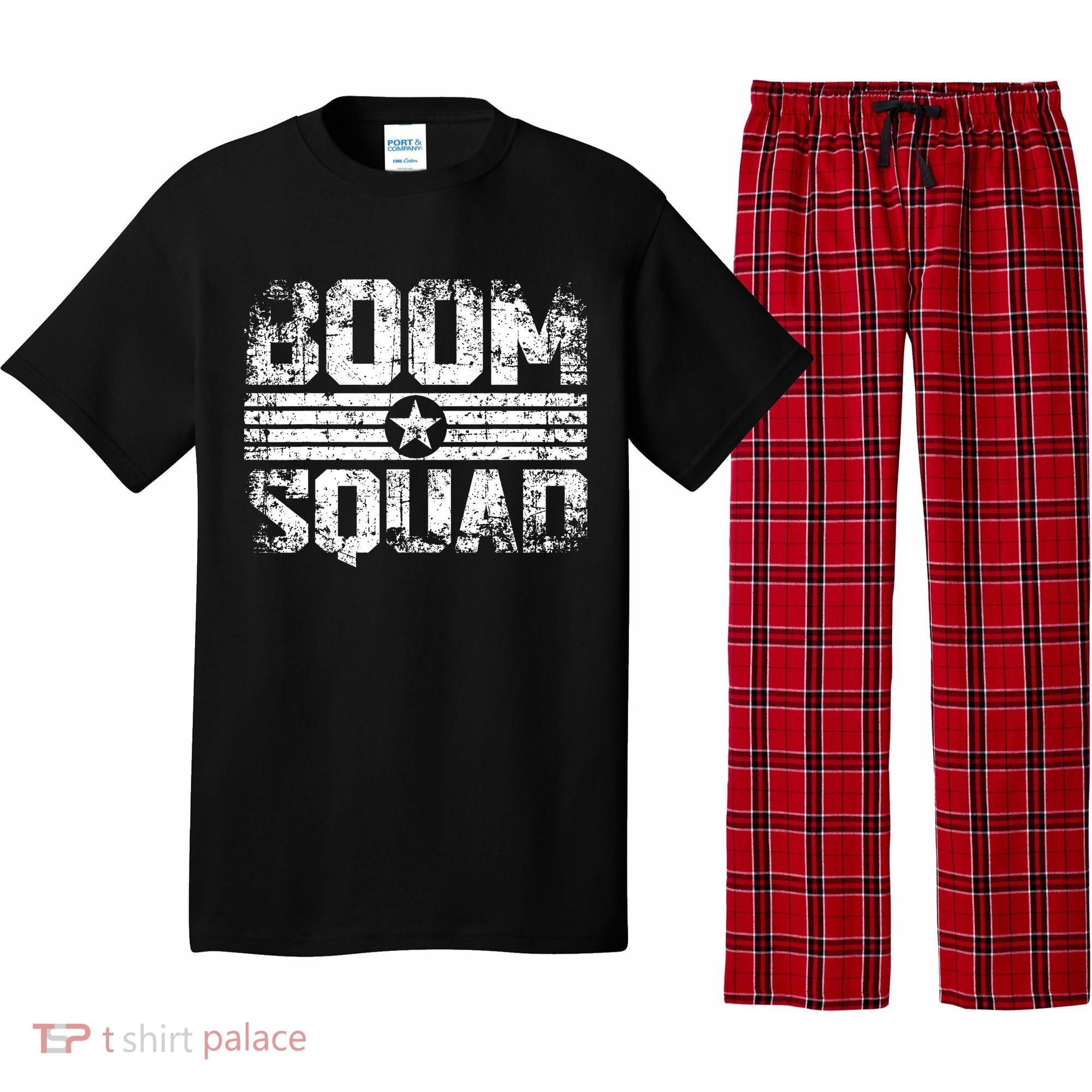 Boom Squad 4th of July Firework Pajama Set