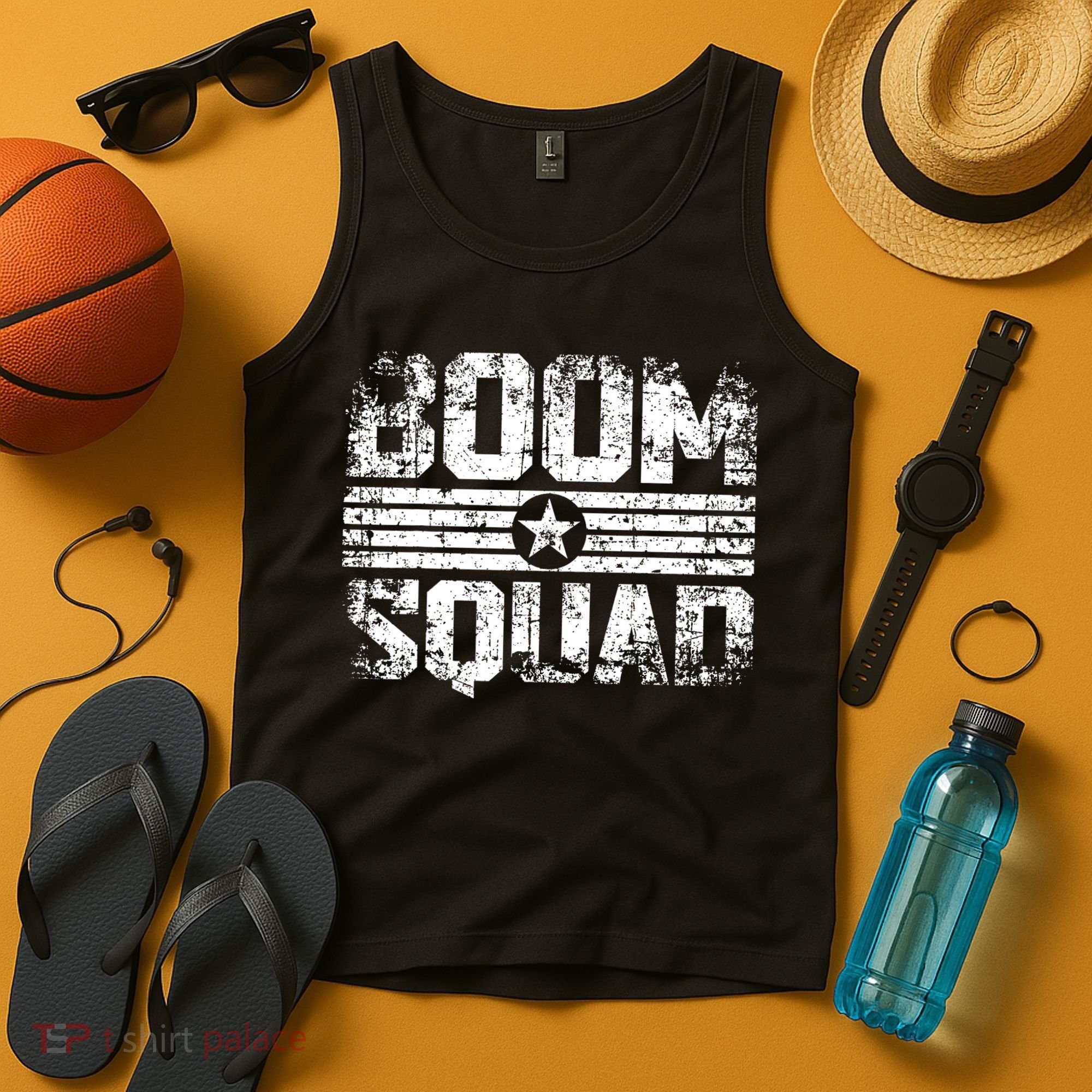 Boom Squad 4th of July Firework Tank Top
