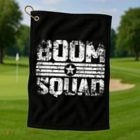 Boom Squad 4th of July Firework Golf Towel thumb 1