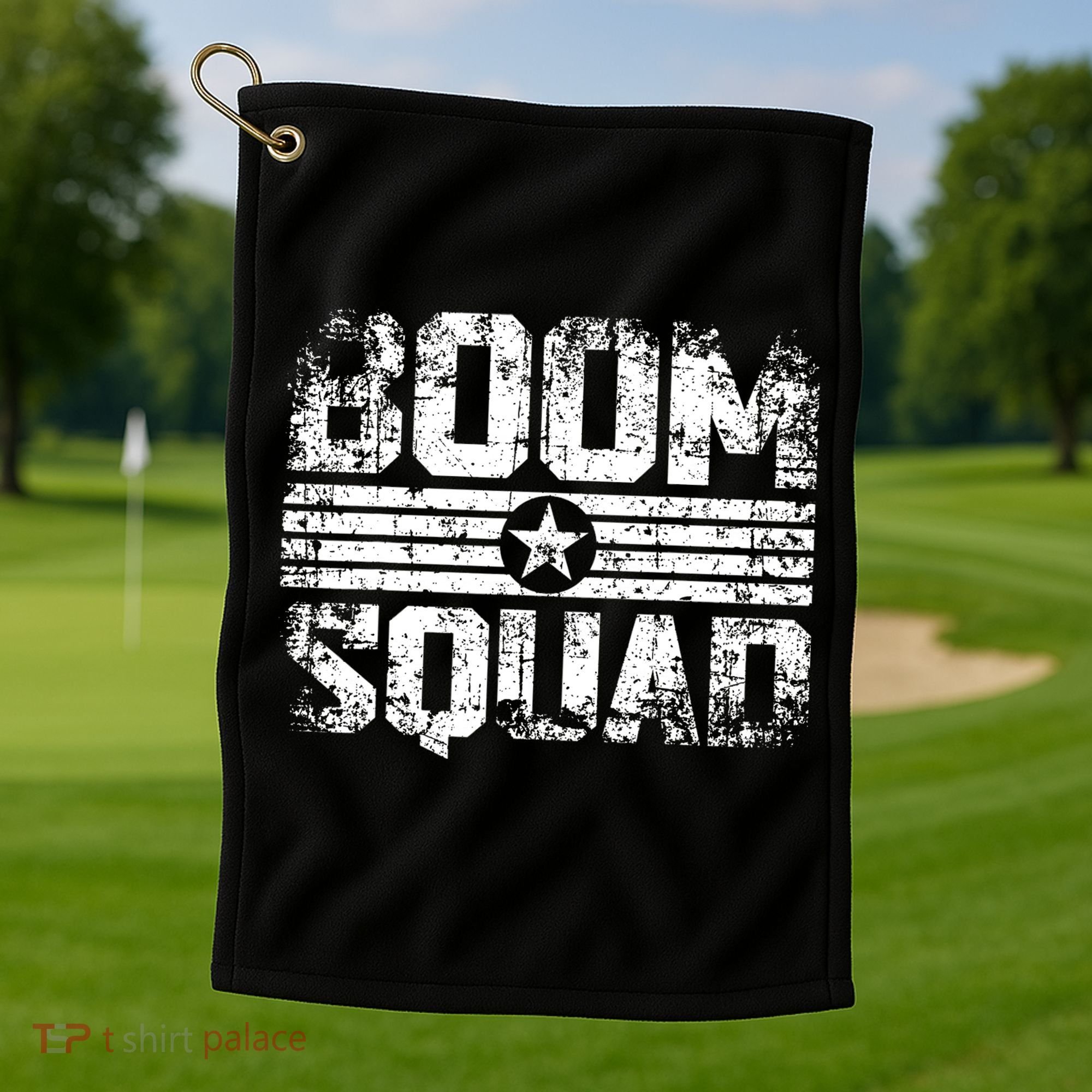 Boom Squad 4th of July Firework Golf Towel