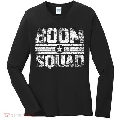 Boom Squad 4th of July Firework Women's Long Sleeve Shirt
