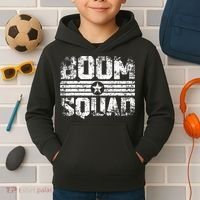 Boom Squad 4th of July Firework Kids Hoodie thumb 2