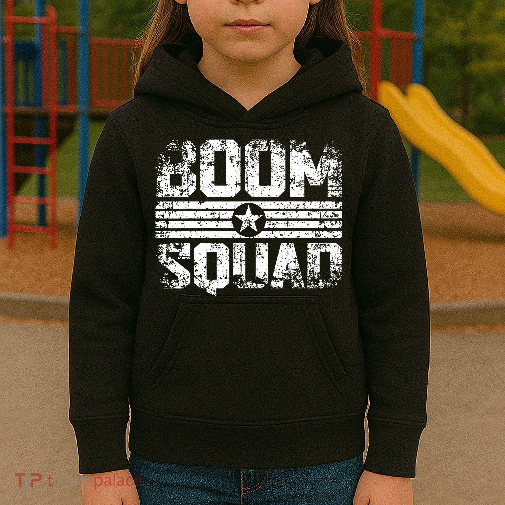 Boom Squad 4th of July Firework Kids Hoodie