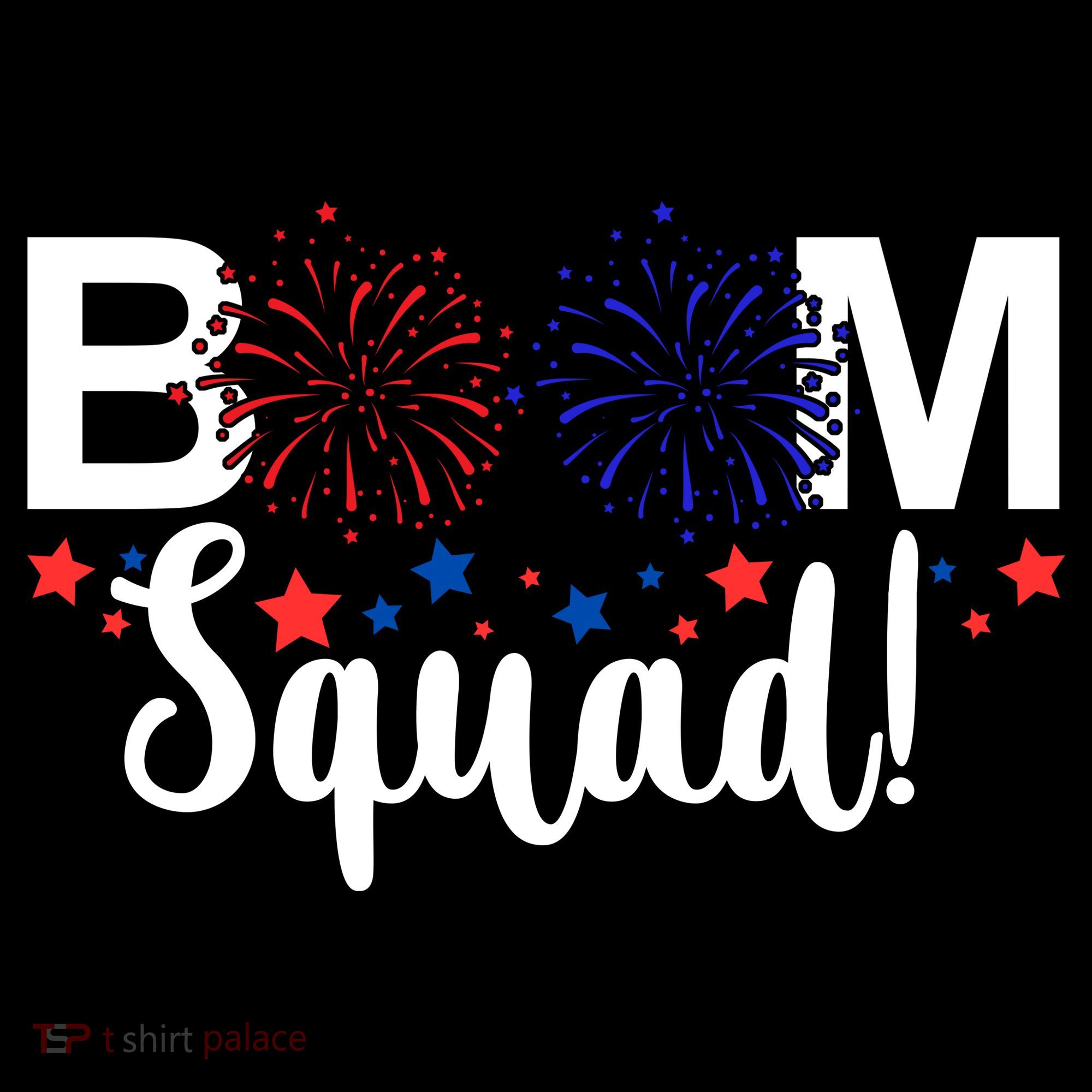 Boom Squad 4th Of July Coaster