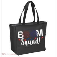 Boom Squad 4th Of July Tote Bag thumb 2