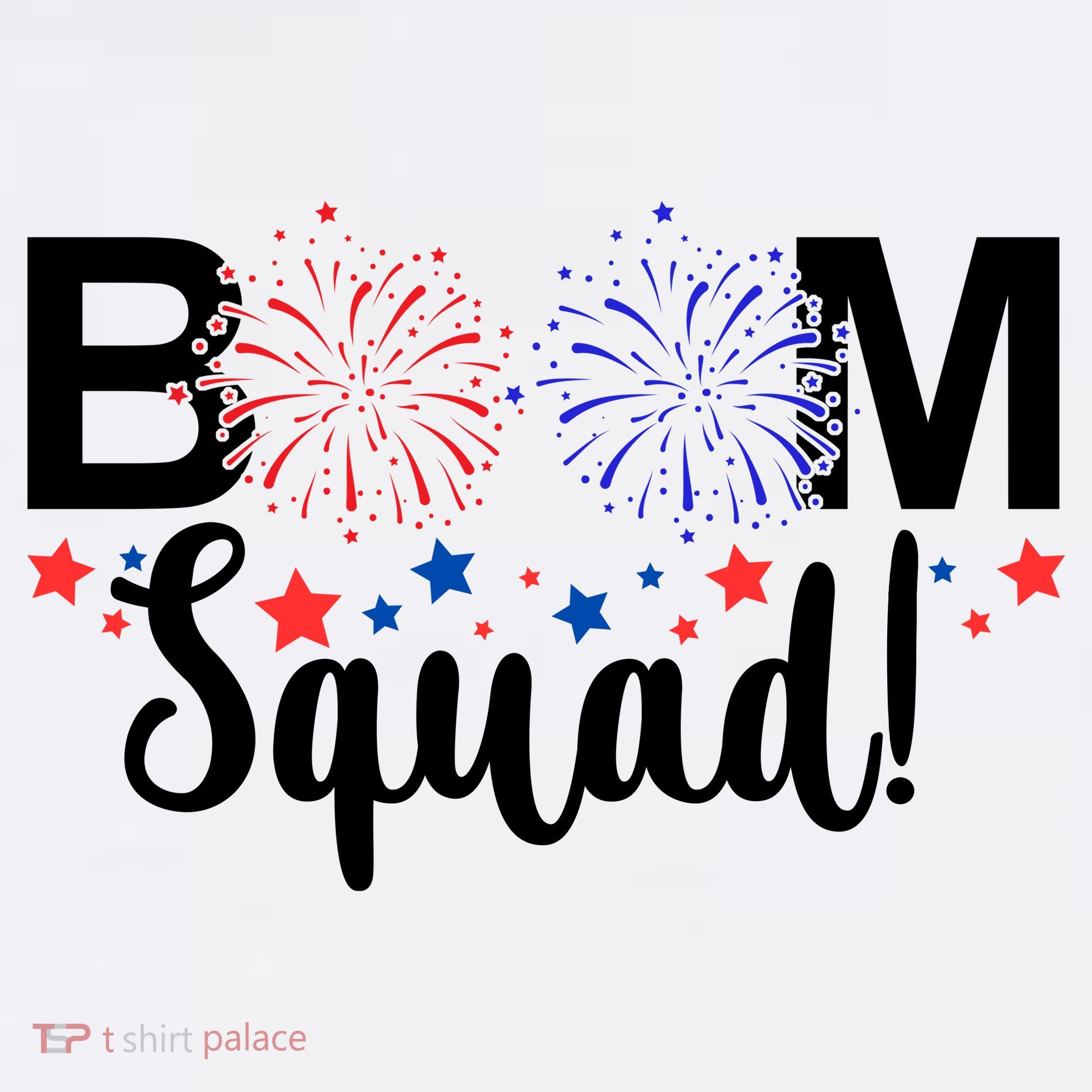 Boom Squad 4th Of July USA-Made Doggie Bandana