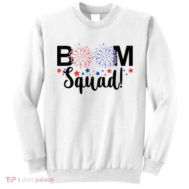 Boom Squad 4th Of July Sweatshirt