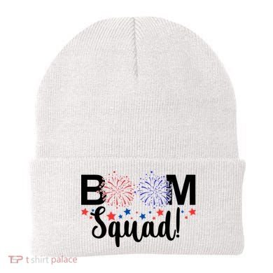 Boom Squad 4th Of July Beanie