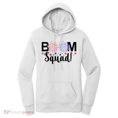 Boom Squad 4th Of July Women's Hoodie