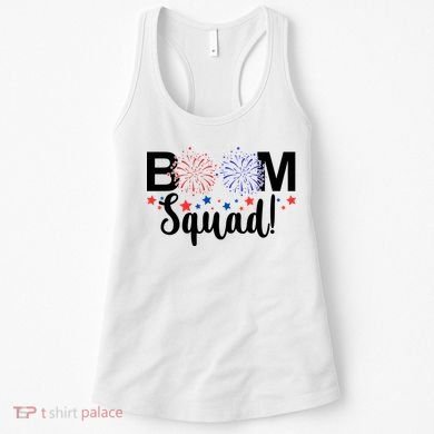 Boom Squad 4th Of July Women's Tank Top