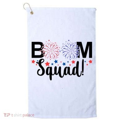 Boom Squad 4th Of July Golf Towel