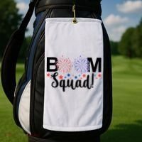 Boom Squad 4th Of July Golf Towel thumb 2