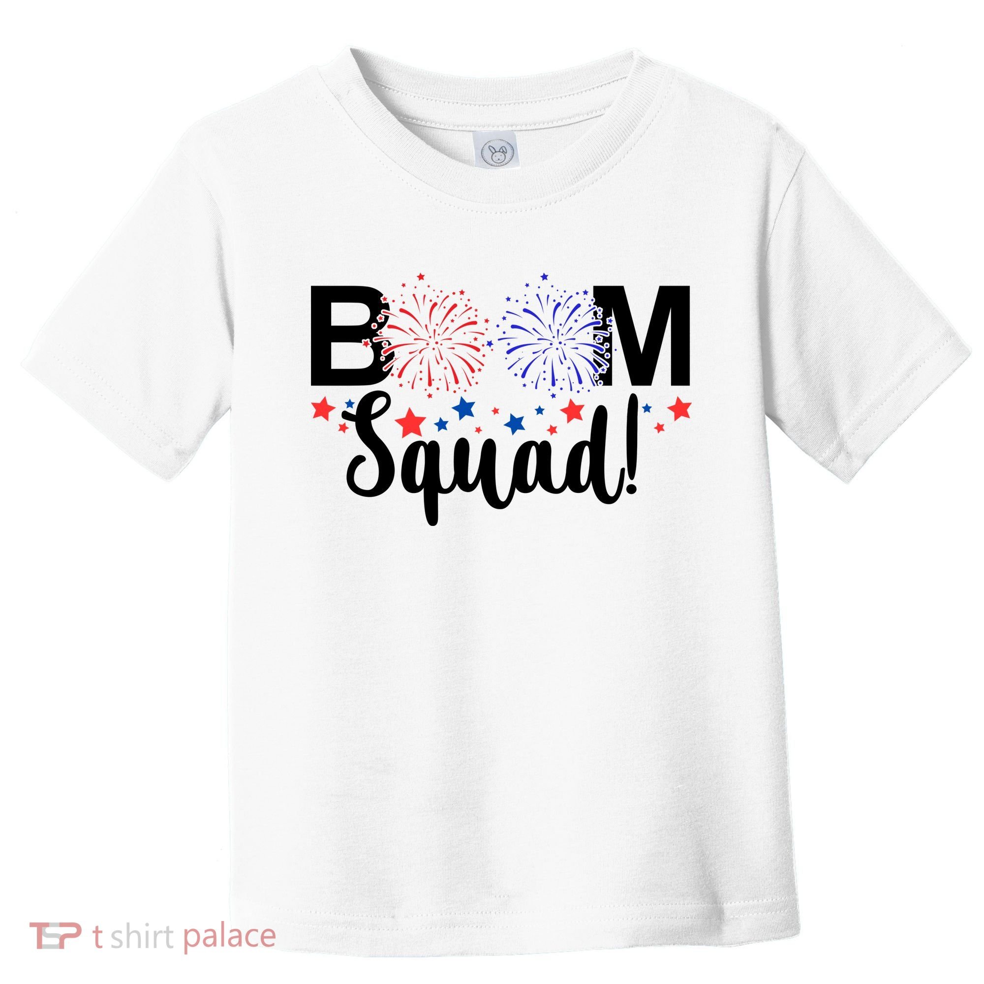 Boom Squad 4th Of July Toddler T-Shirt