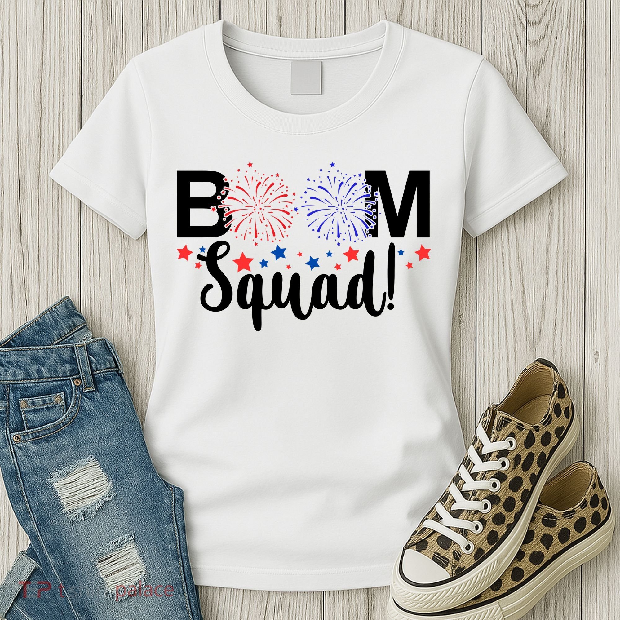 Boom Squad 4th Of July Women's T-Shirt