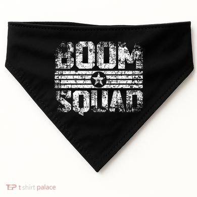 Boom Squad 4th Of July Firework USA-Made Doggie Bandana