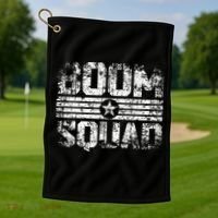 Boom Squad 4th Of July Firework Golf Towel thumb 1