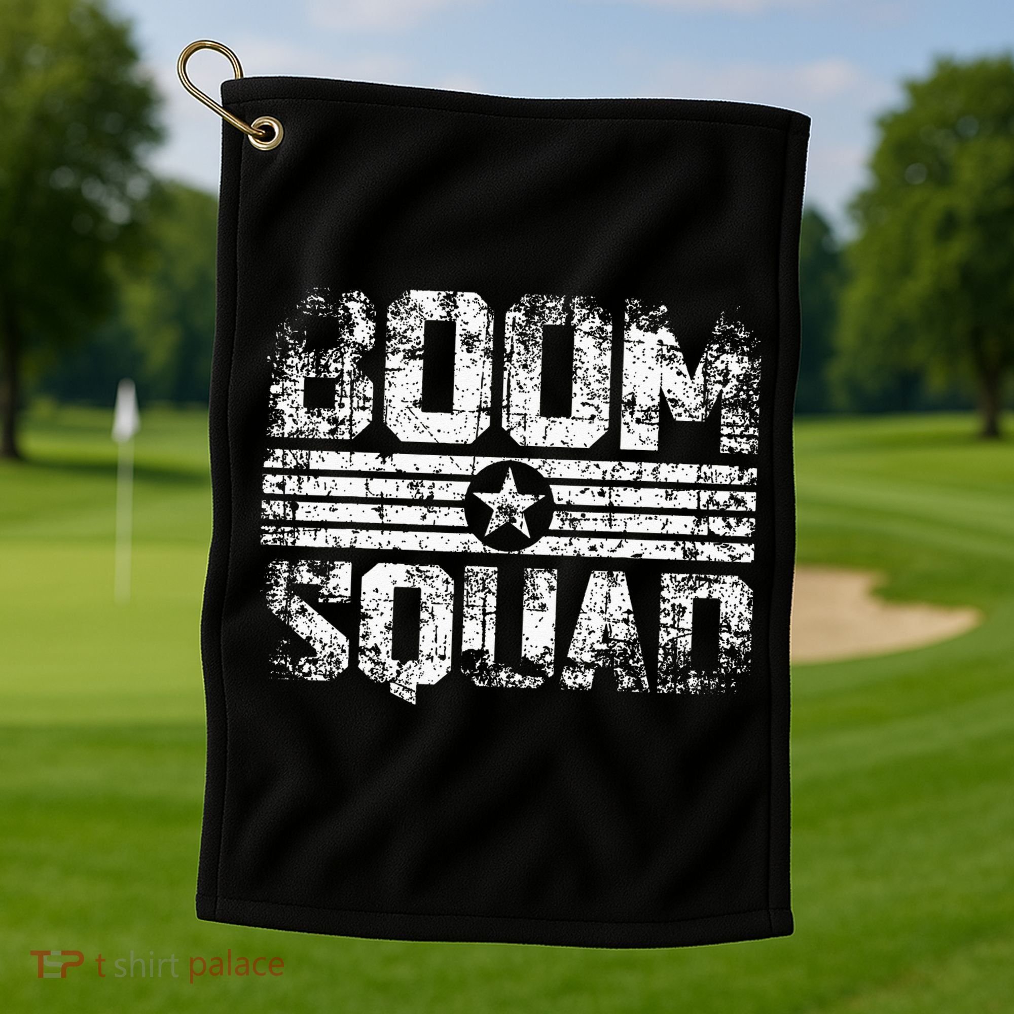 Boom Squad 4th Of July Firework Golf Towel
