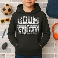 Boom Squad 4th Of July Firework Kids Hoodie thumb 2